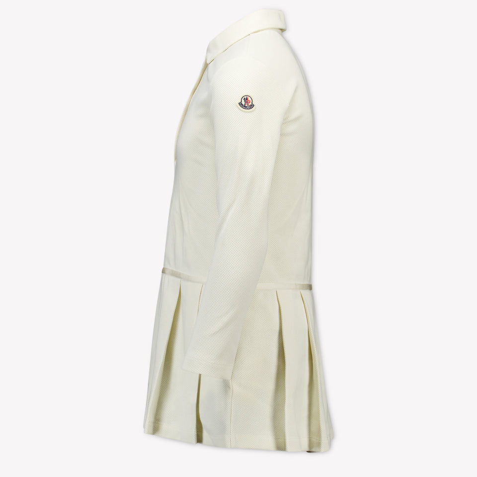 Moncler Kinder Meisjes Jurk In Off White