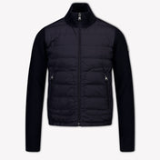 Moncler Kinder Jongens Vest In Navy