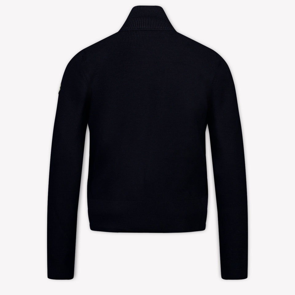 Moncler Kinder Jongens Vest In Navy