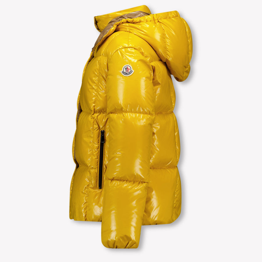 Moncler Parana Kinder Meisjes Winterjas In Geel
