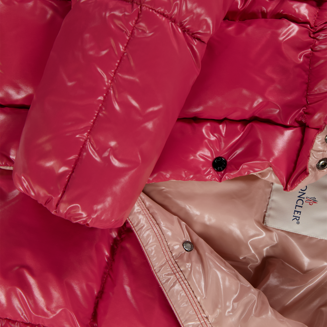 Moncler Parana Kinder Meisjes Winterjas In Roze
