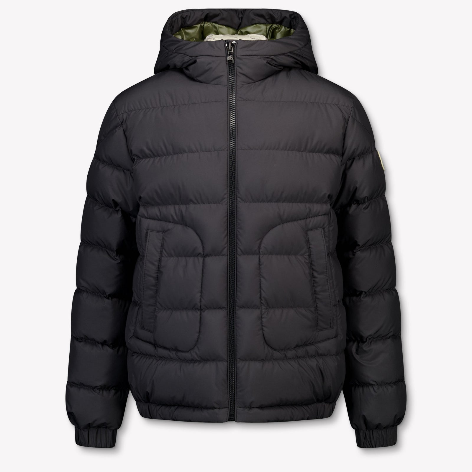 Moncler Grecois Kinder Jongens Winterjas In Zwart