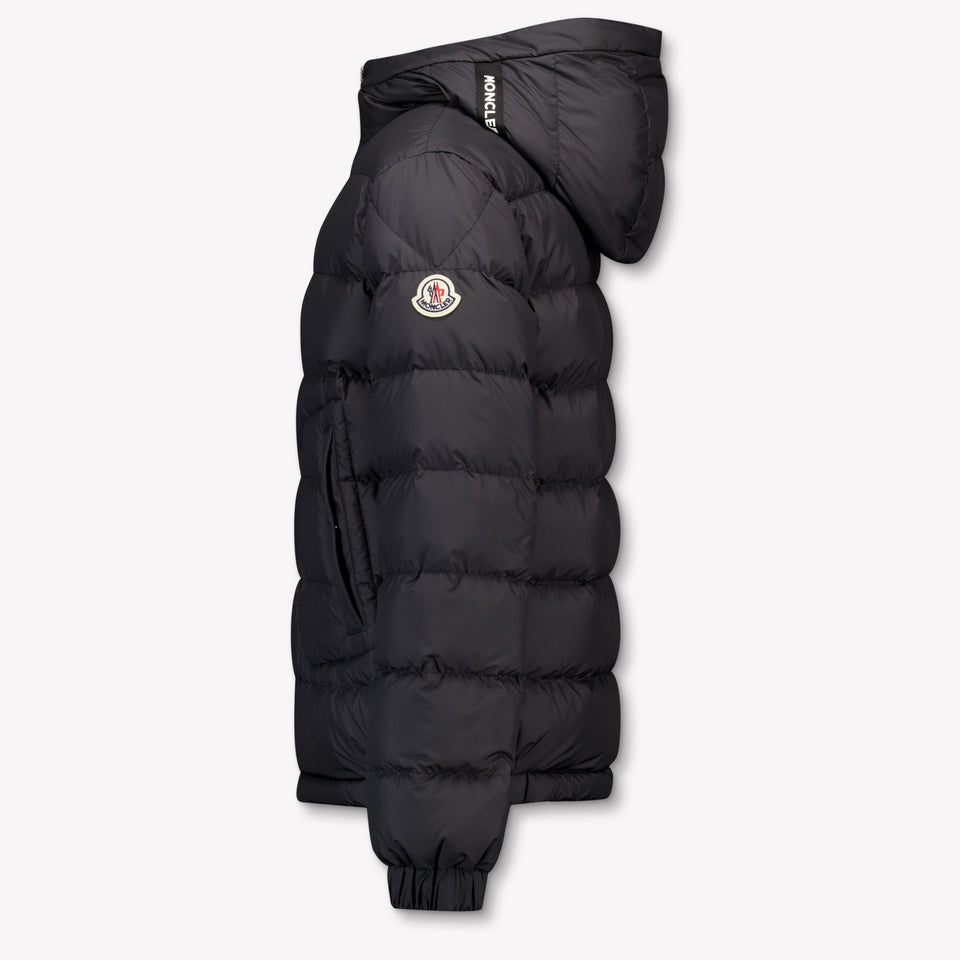 Moncler Grecois Kinder Jongens Winterjas In Zwart