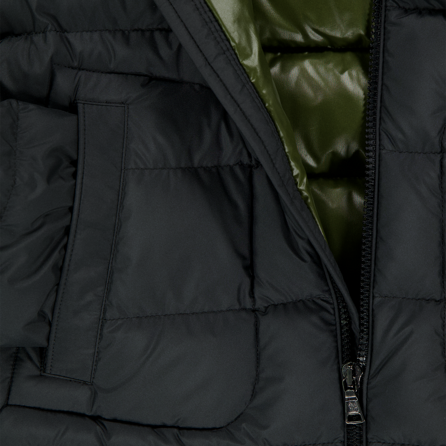 Moncler Grecois Kinder Jongens Winterjas In Zwart