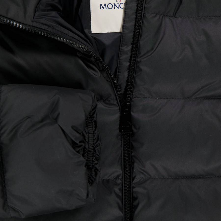 Moncler Elizaveta Kinder Meisjes Winterjas In Zwart