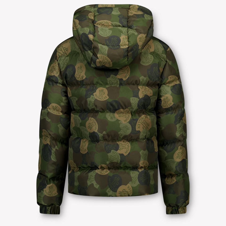 Moncler Escer Kinder Jongens Winterjas In Army