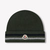 Moncler Kinder Jongens Muts In Donker Groen