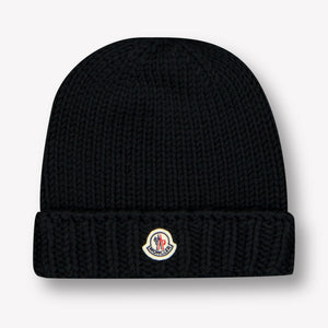 Moncler Kinder Meisjes Muts In Zwart