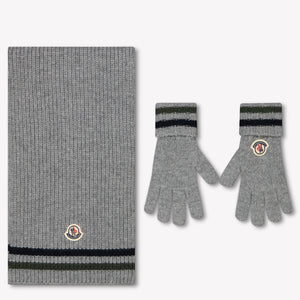 Moncler Kinder Jongens Sjaals In Grijs