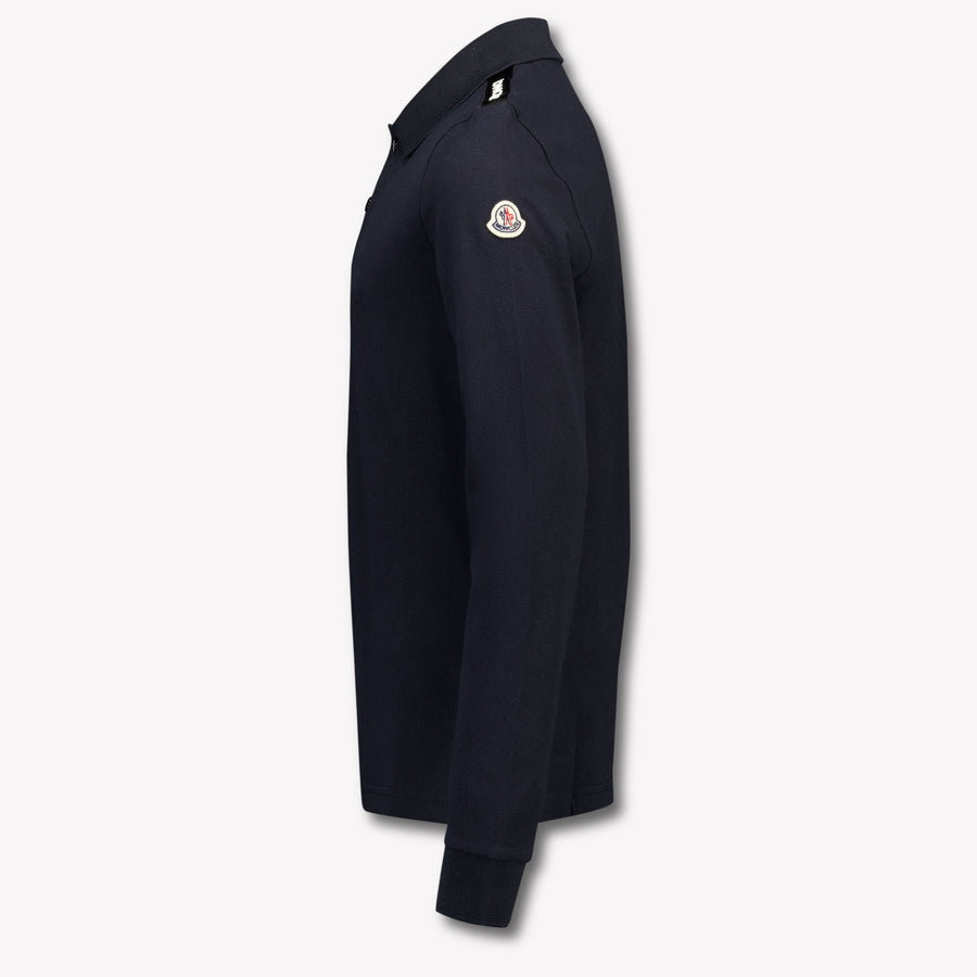 Moncler Kinder Jongens Polo In Zwart