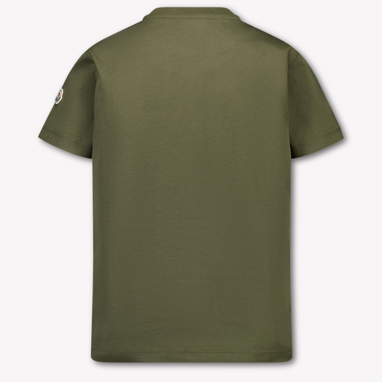 Moncler Kinder Jongens T-Shirt In Donker Groen