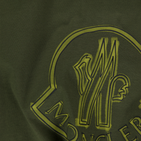 Moncler Kinder Jongens T-Shirt In Donker Groen