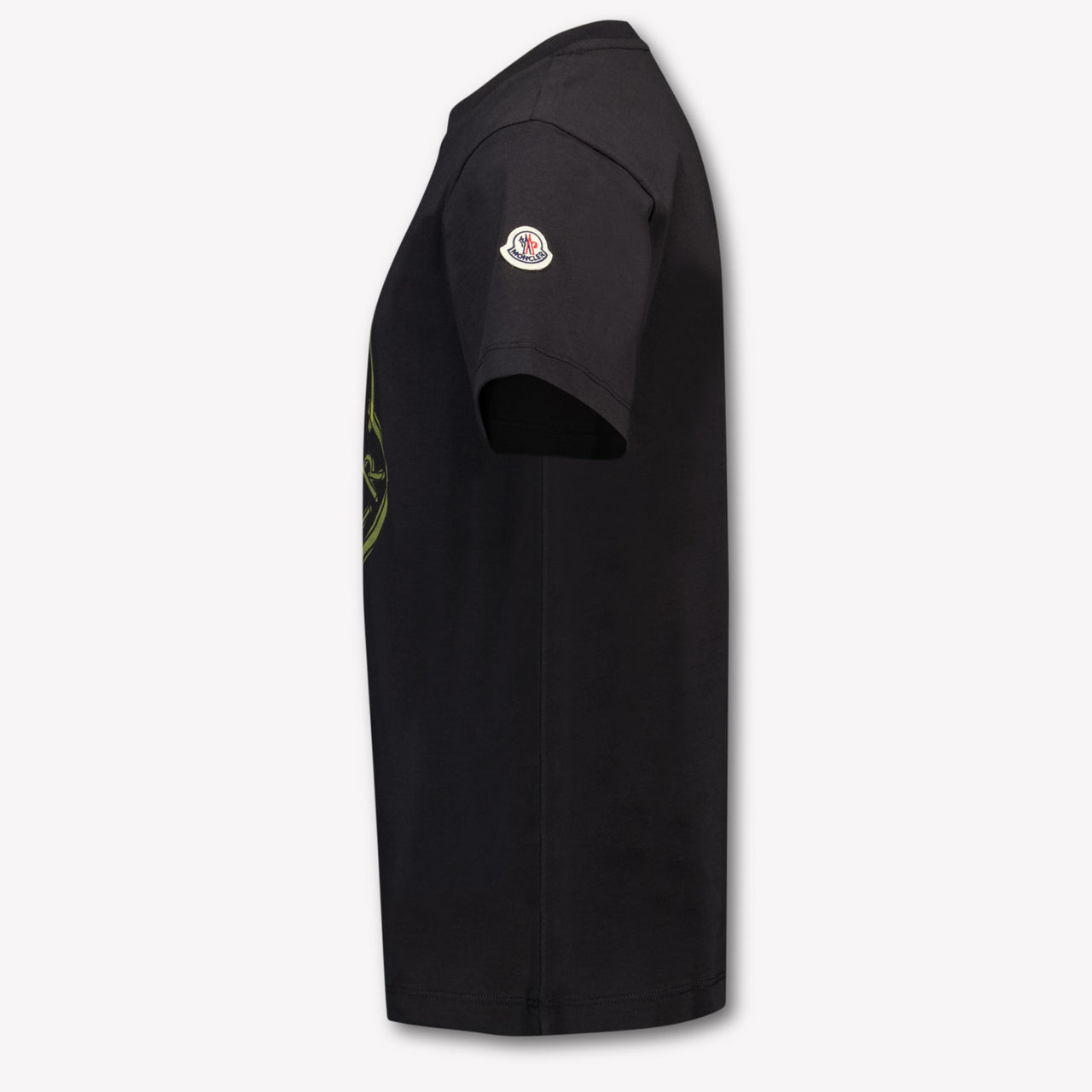 Moncler Kinder Jongens T-Shirt In Zwart