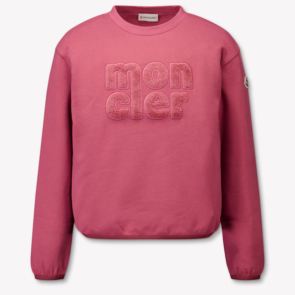 Moncler Kinder Meisjes Trui In Roze