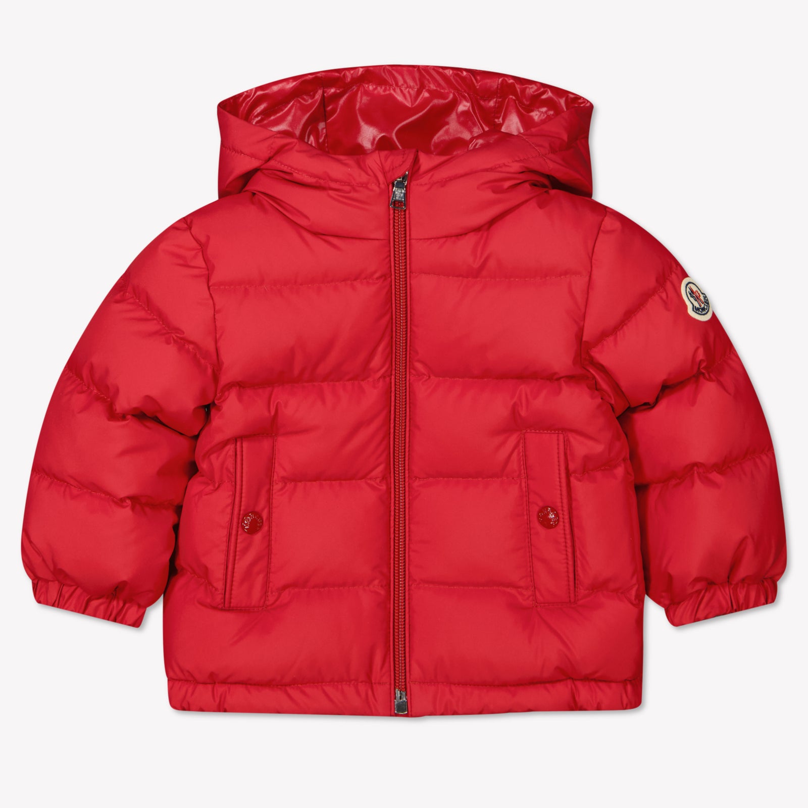 Moncler Taidu Baby Jongens Winterjas In Rood