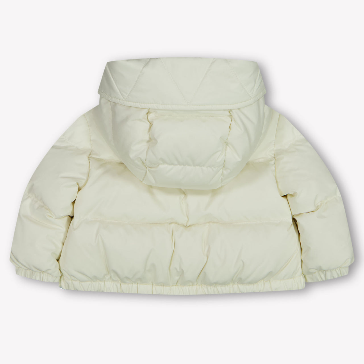 Moncler Laurie Baby Meisjes Winterjas In Off White