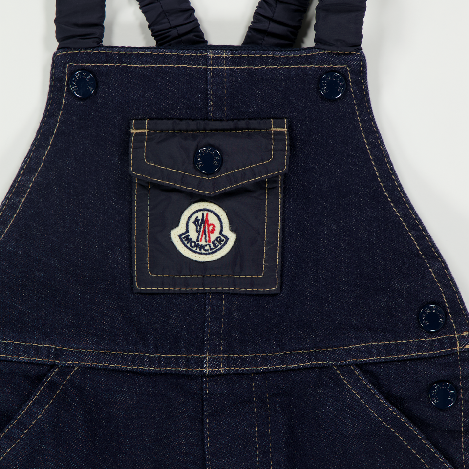 Moncler Baby Jongens Broek In Donker Blauw
