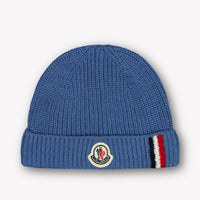 Moncler Baby Jongens Muts In Licht Blauw