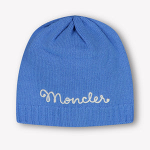 Moncler Baby Jongens Muts In Licht Blauw