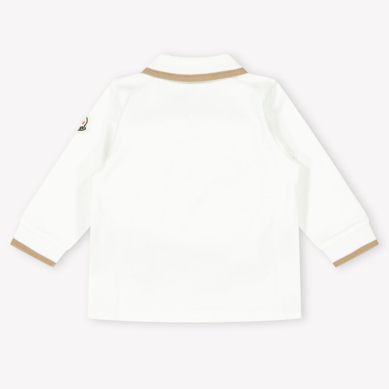 Moncler Baby Jongens Polo In Off White