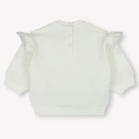 Moncler Baby Meisjes Trui In Off White