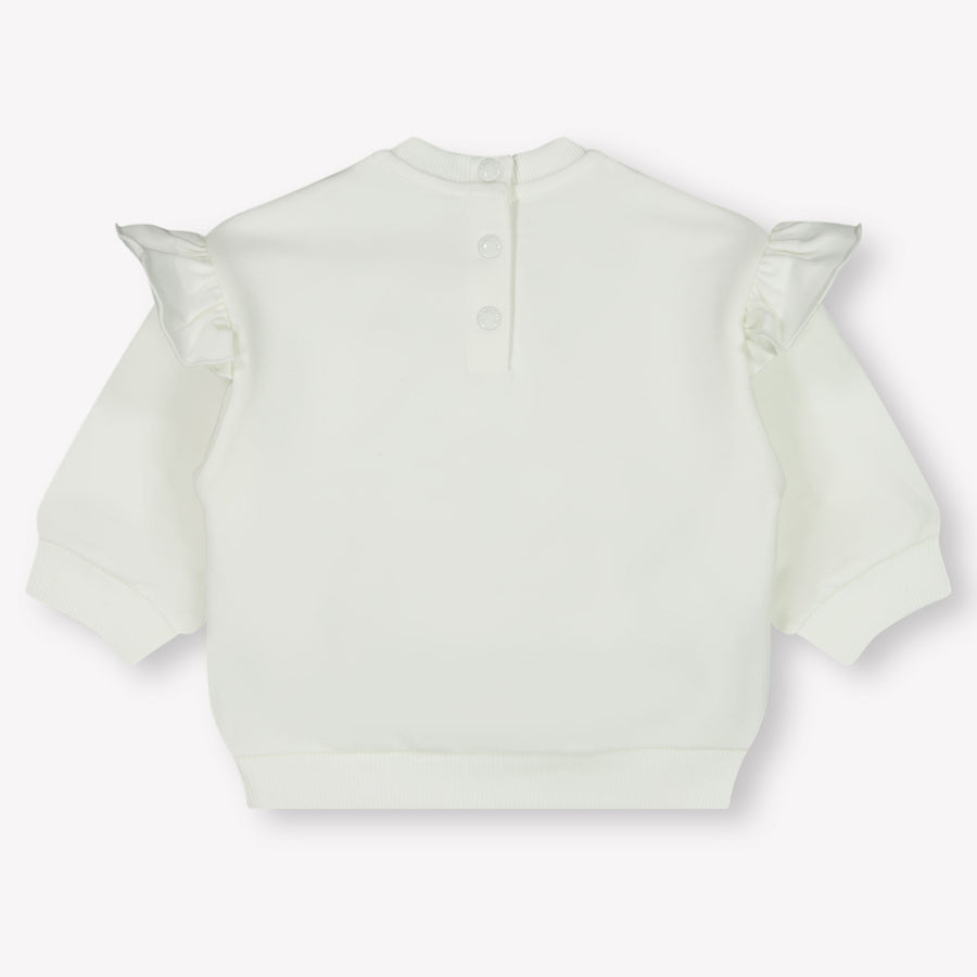 Moncler Baby Meisjes Trui In Off White