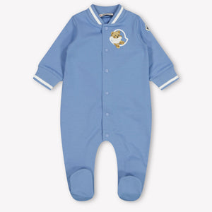 Moncler Baby Jongens Boxpakje In Licht Blauw