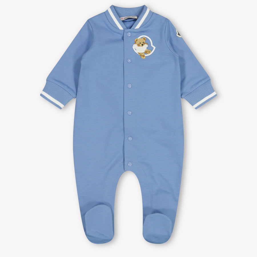 Moncler Baby Jongens Boxpakje In Licht Blauw