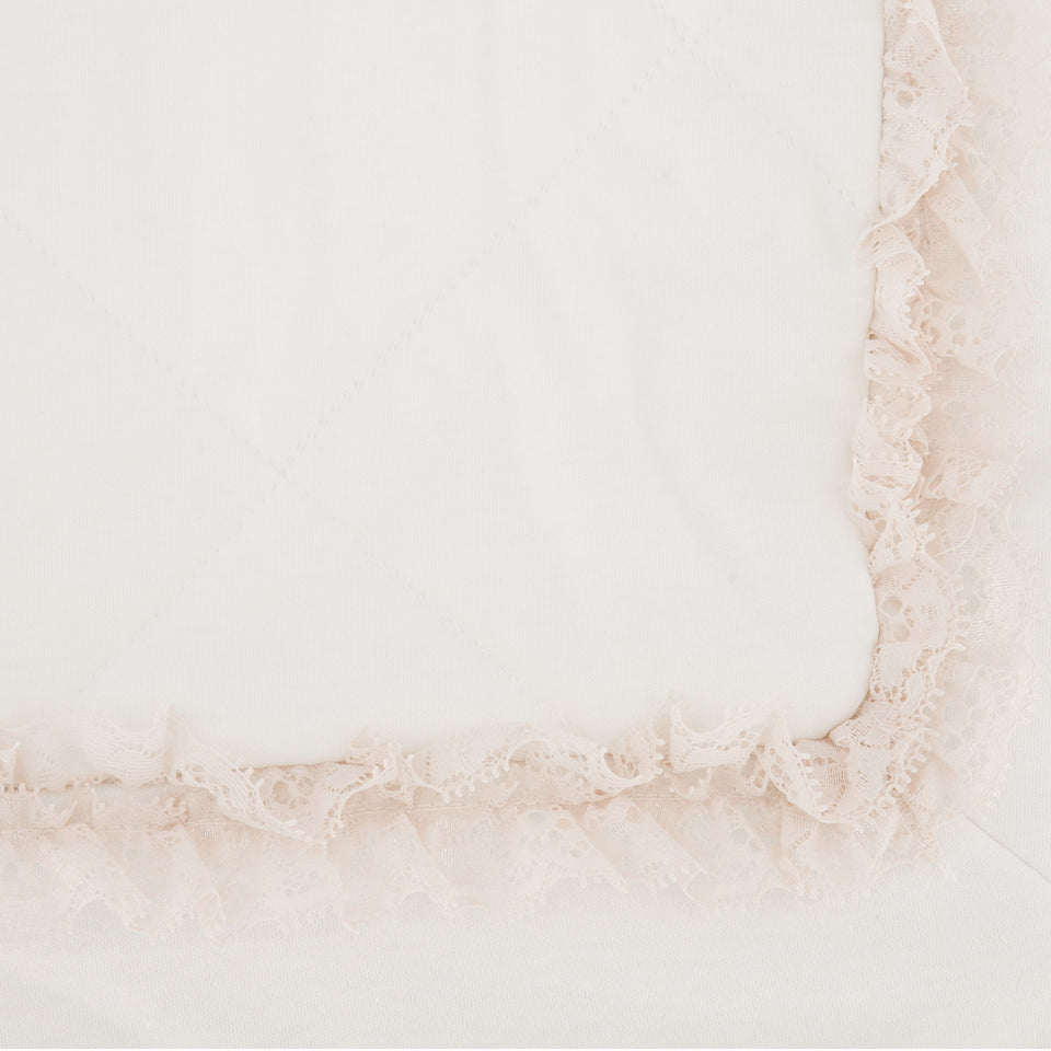 MonnaLisa Baby Meisjes Accessoire in Off White