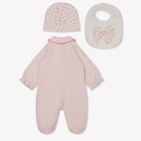 MonnaLisa Baby Meisjes Boxpakje in Licht Roze
