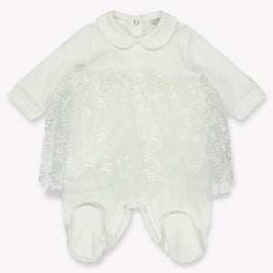 MonnaLisa Baby Meisjes Boxpakje in Off White