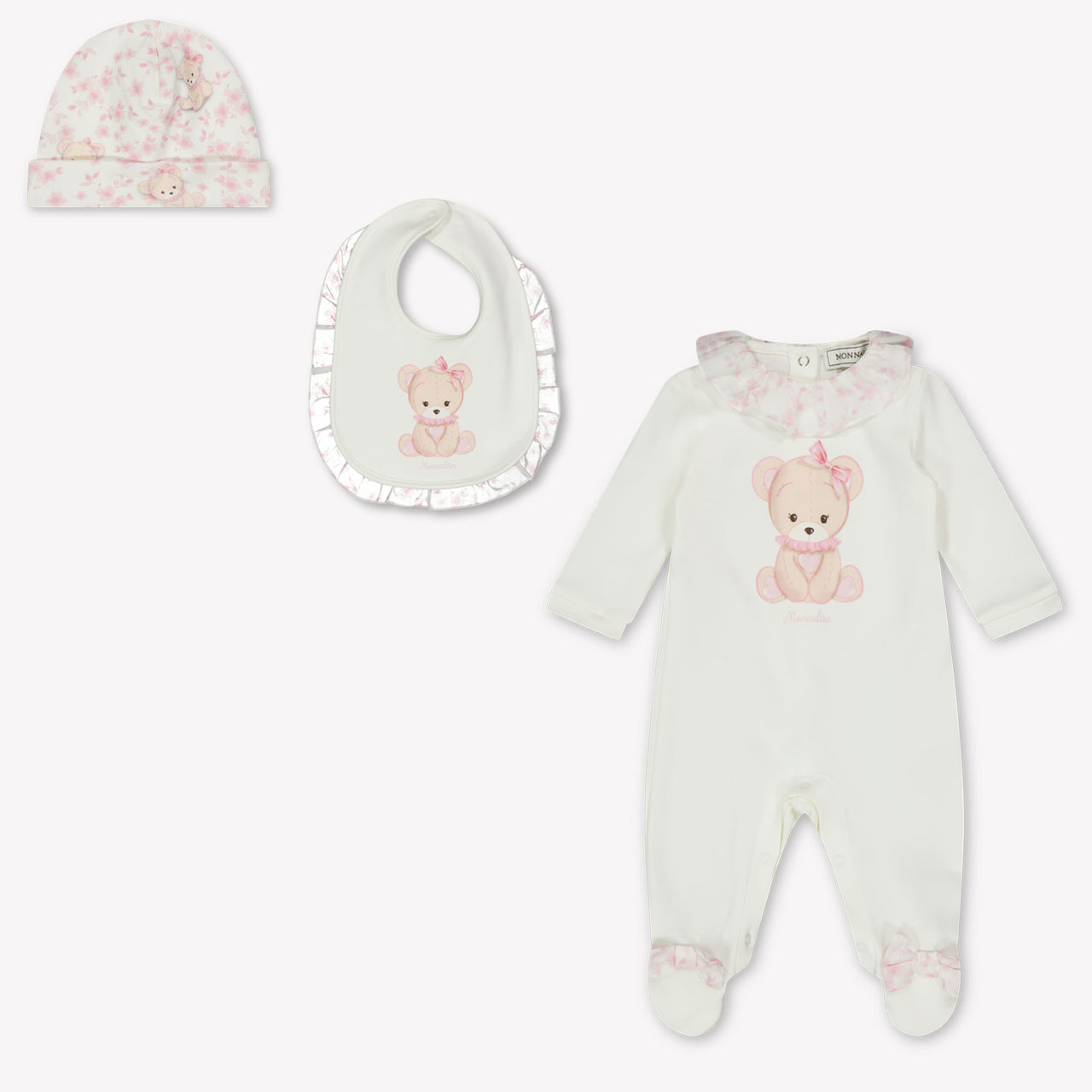 MonnaLisa Baby Meisjes Boxpakje in Licht Roze