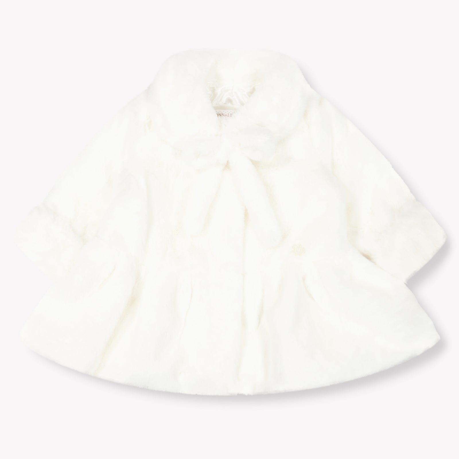 MonnaLisa Baby Meisjes Faux Fur Jassen in Off White