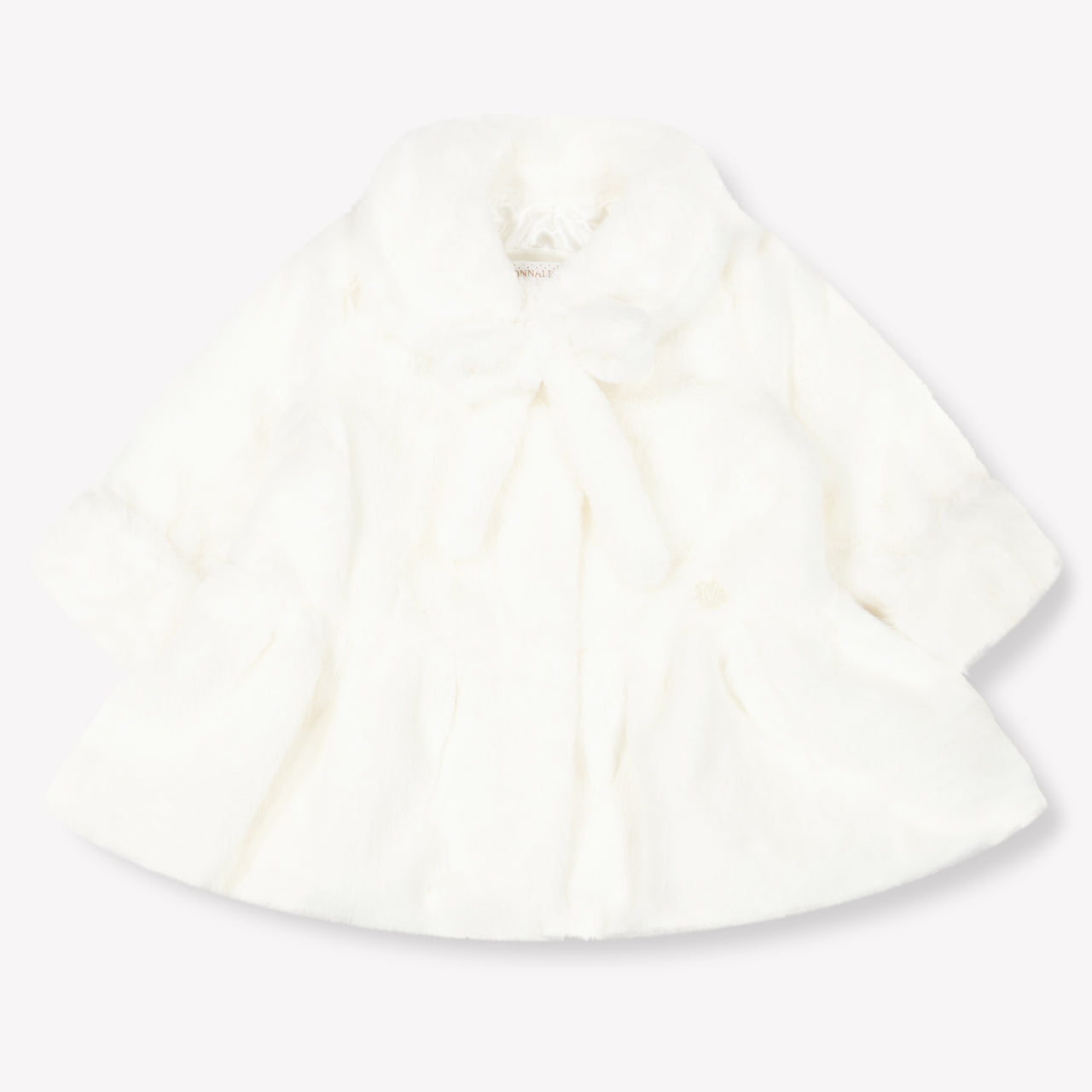 MonnaLisa Baby Meisjes Faux Fur Jassen in Off White