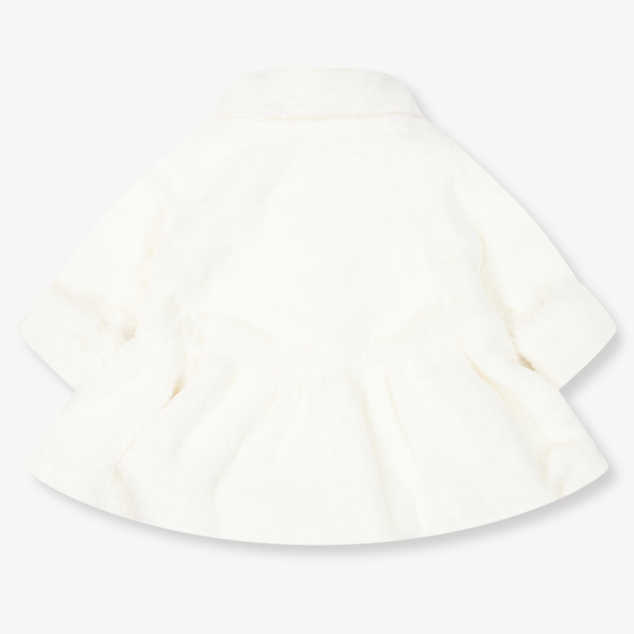 MonnaLisa Baby Meisjes Faux Fur Jassen in Off White