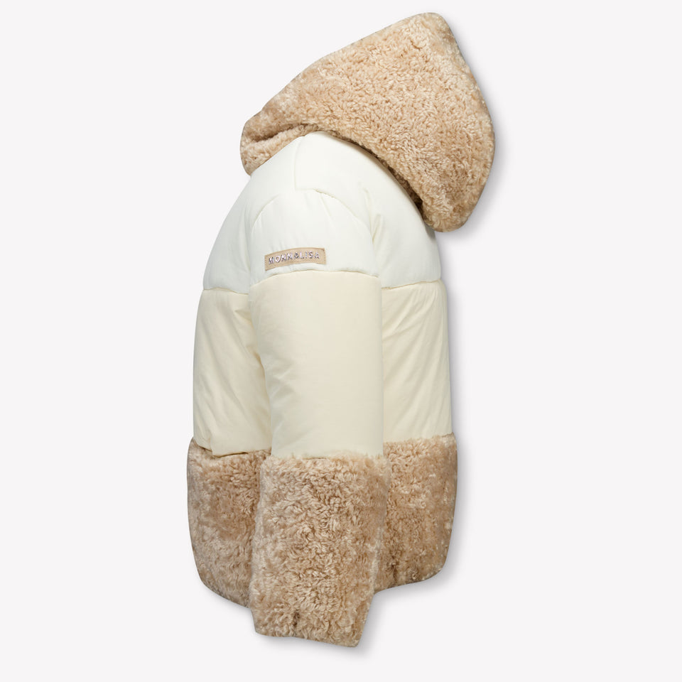 MonnaLisa Kinder Meisjes Winterjas in Beige