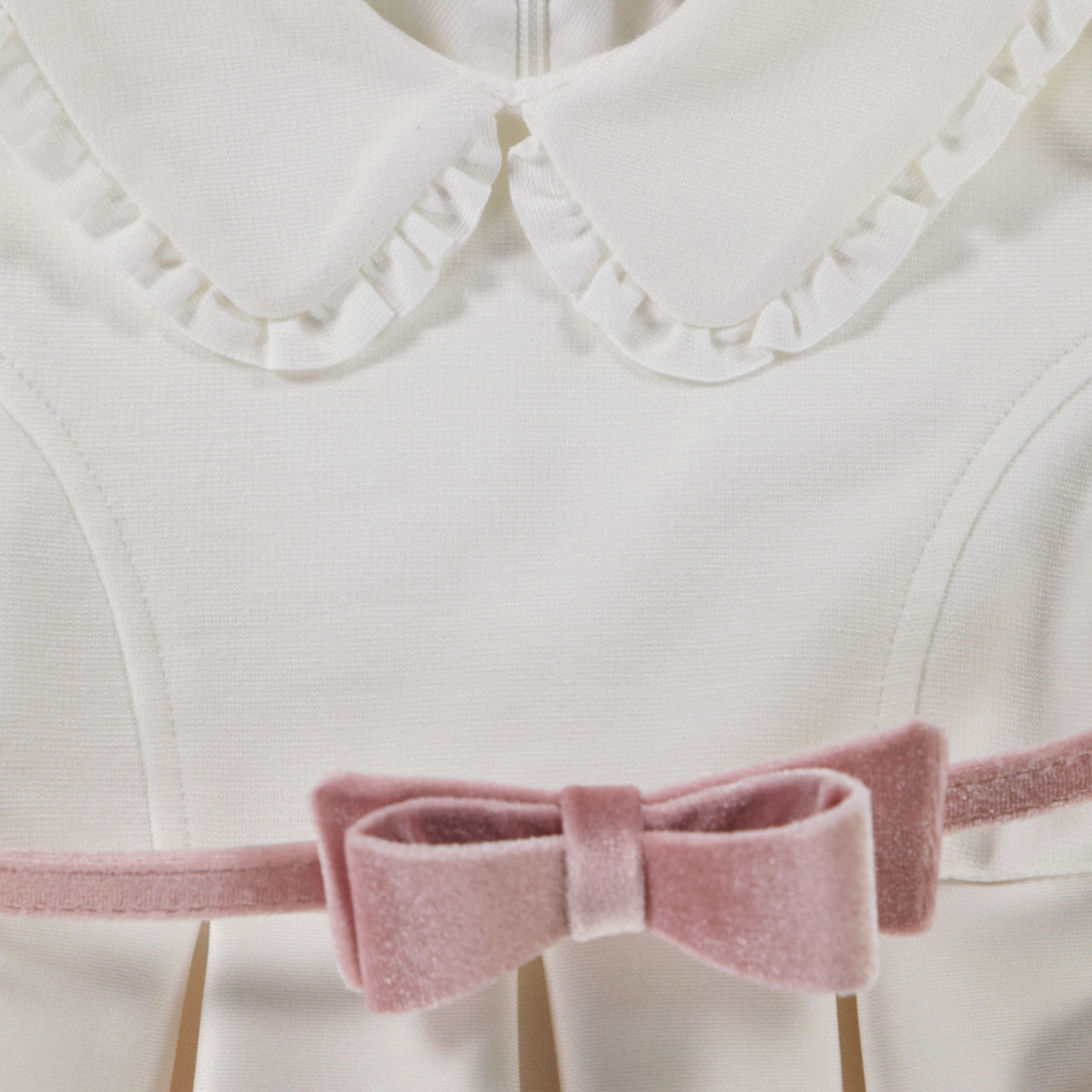 MonnaLisa Baby Meisjes Jurk in Licht Roze