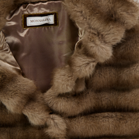 MonnaLisa Kinder Meisjes Bodywarmer in Bruin