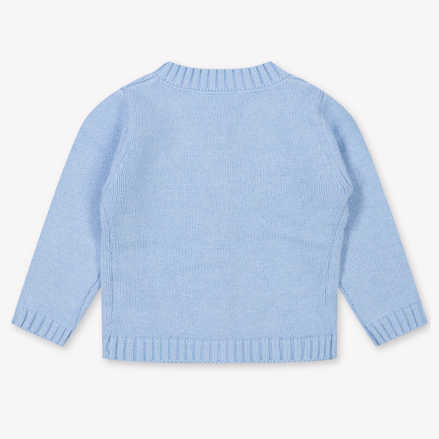 MonnaLisa Baby Meisjes Vest in Licht Blauw
