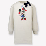 MonnaLisa Kinder Meisjes Jurk in Beige