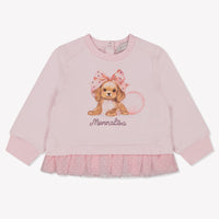 MonnaLisa Baby Meisjes Trui in Licht Roze