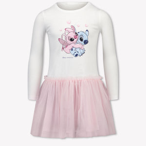 MonnaLisa Kinder Meisjes Jurk in Roze