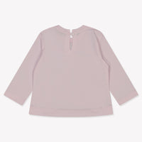 MonnaLisa Baby Meisjes T-Shirt in Licht Roze