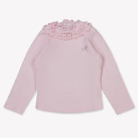 MonnaLisa Baby Meisjes T-Shirt in Licht Roze