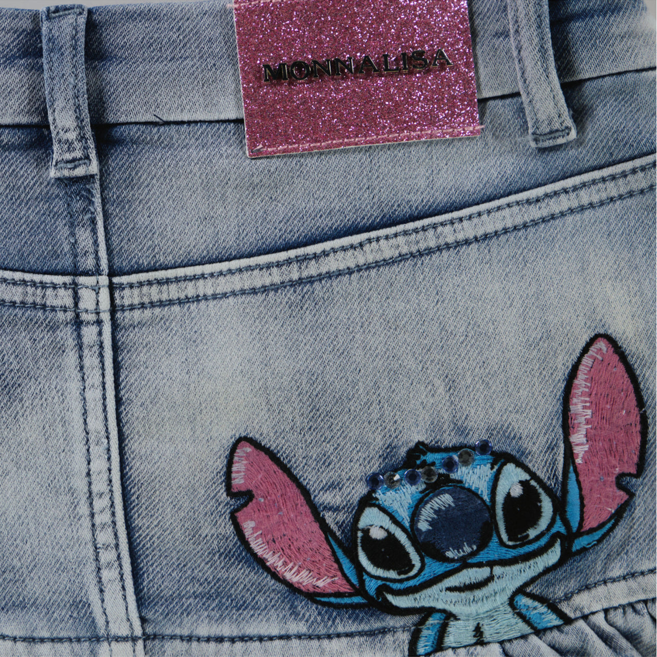MonnaLisa Kinder Meisjes Rokje in Jeans