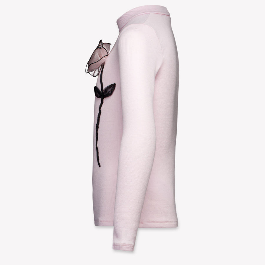 MonnaLisa Kinder Meisjes T-Shirt in Licht Roze