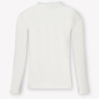 MonnaLisa Kinder Meisjes T-Shirt in Off White