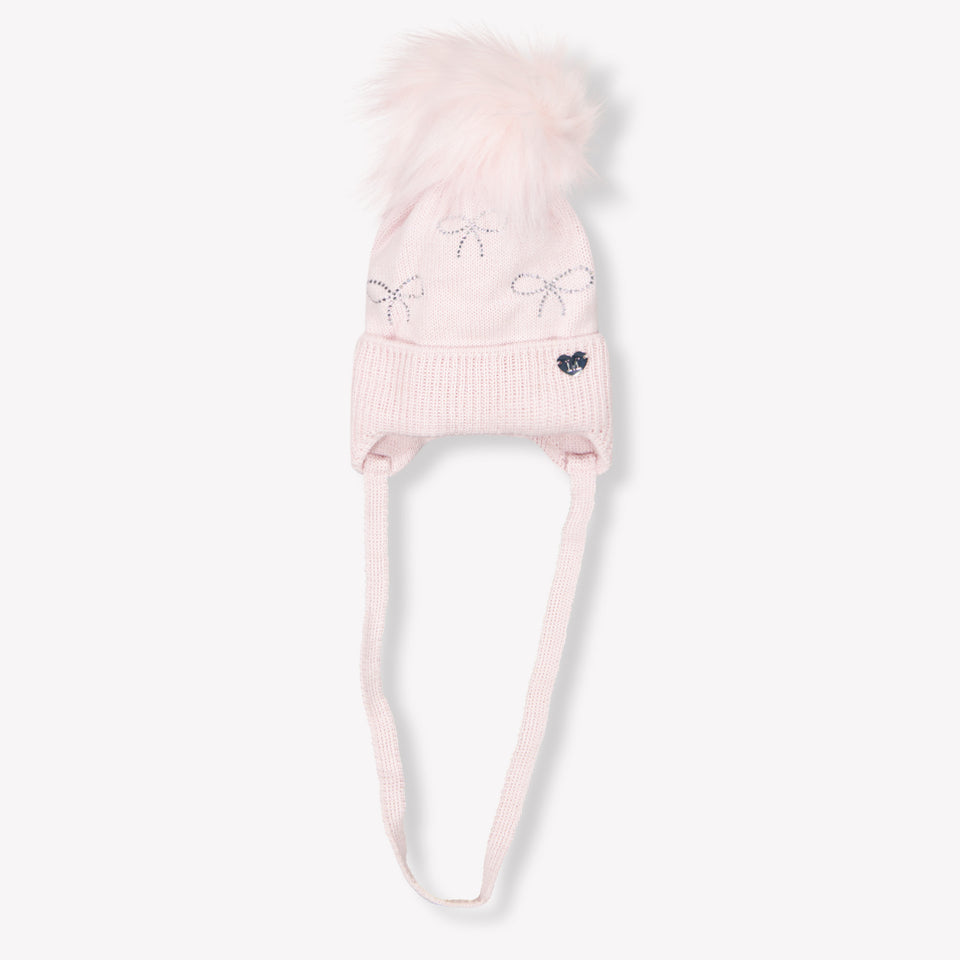 MonnaLisa Baby Meisjes Muts in Licht Roze