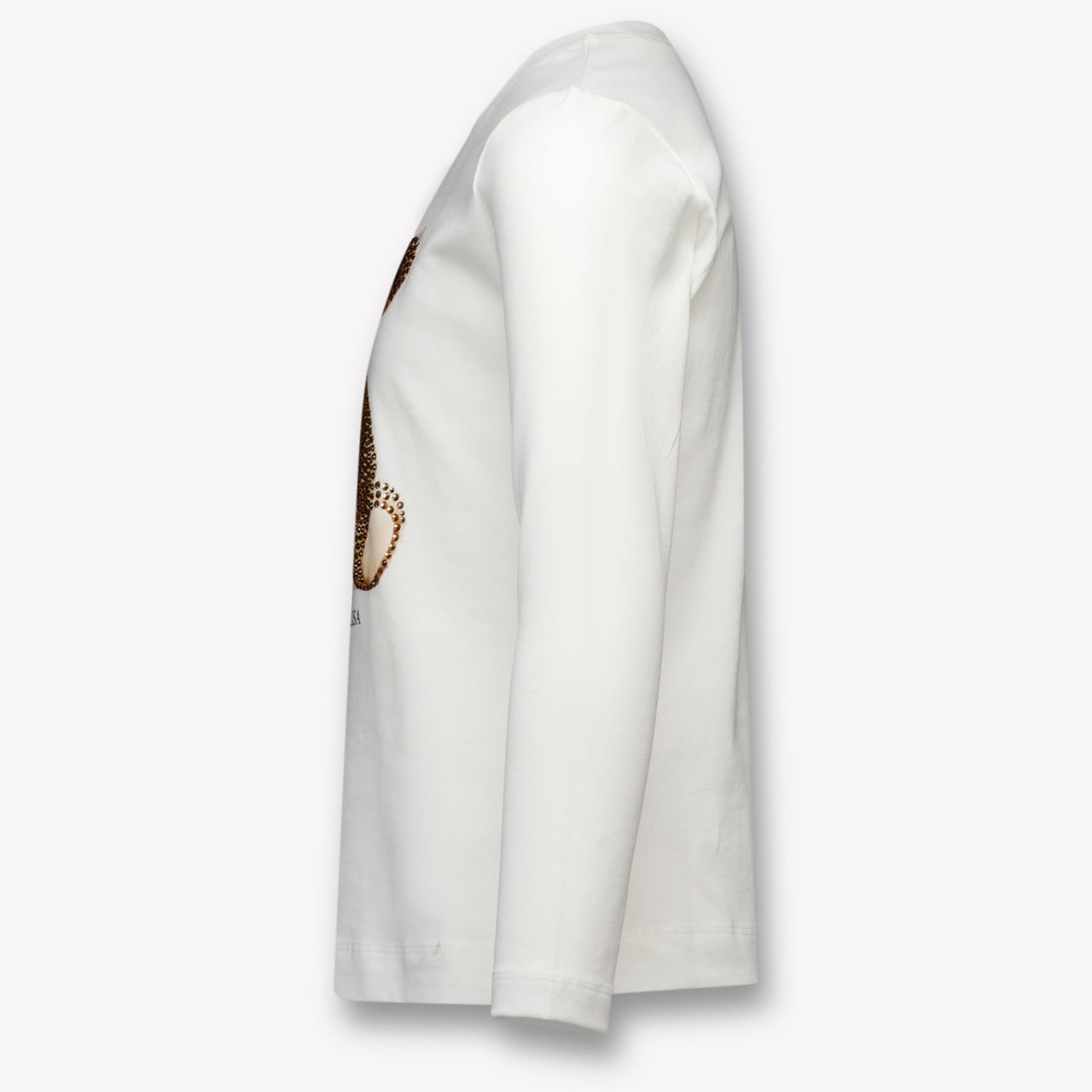 MonnaLisa Kinder Meisjes T-Shirt in Off White