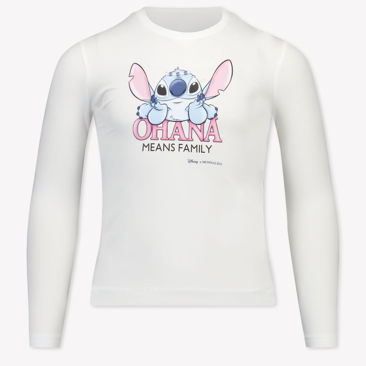 MonnaLisa Kinder Meisjes T-Shirt in Off White